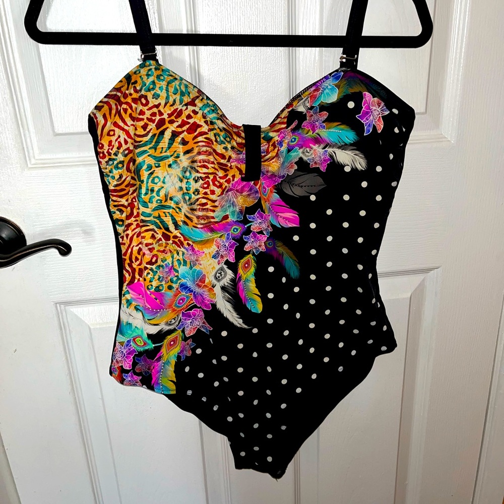 This Unique One Piece Bathing Suit will shape out a perfect silhouette!